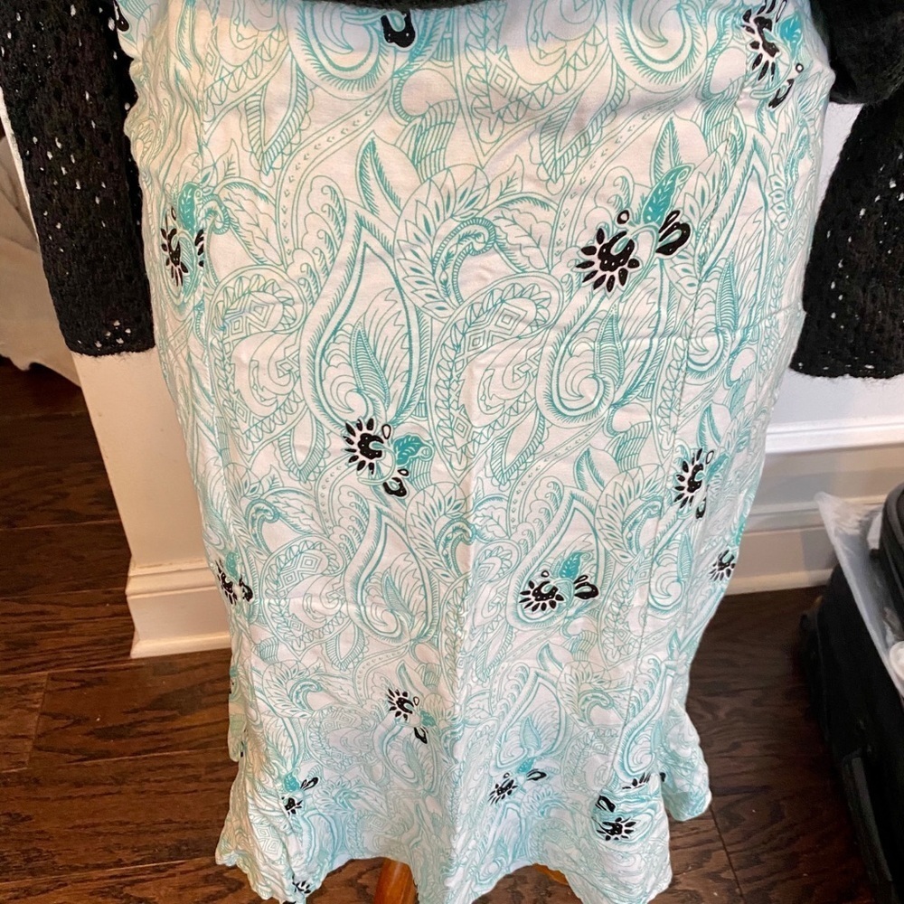 Gado Gado Paisley Printed Skirt, Size 6